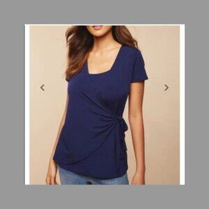 NWT Motherhood Side tie Nursing top